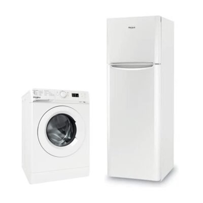 Réfrigérateurs +lave linge Whirlpool W60TM 7110 W + WMTA 6101 NA