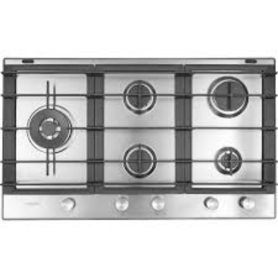 TC 90CM 5BRUL ALLU INTE GAZ IXELIUM SECUR FONTE Multilevel flame  GMAL9522/IXL
