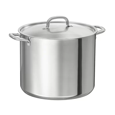 San Ignacio Faitout avec couvercle, acier inoxydable, 15.0 l