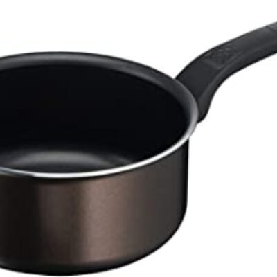 Tefal Easy Cook&Clean Casserole 18 cm, Antiadhésive, Graduations intérieures, Répartition optimale de la chaleur, Cuisson saine, Eco-responsable, Tous feux sauf induction,