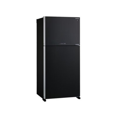 Réfrigérateur 2 portes 384L noir SHARP SJ-PC48A
