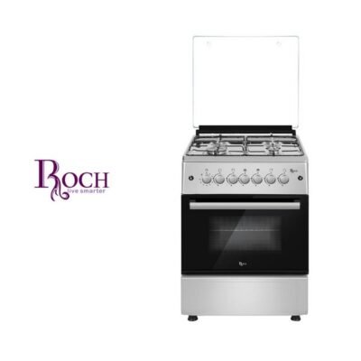 Cuisinière 4 feux Roch 60×60 inox