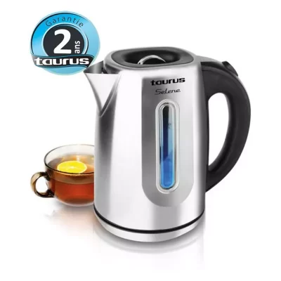 BOUILLOIRE TAURUS SELENE EN INOX 1.7L 2200 W  TRS-958505