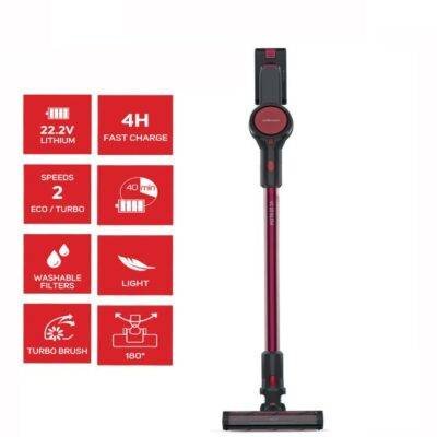Aspirateur balai sans fil Batterie 3en1,VC 25 GLOW